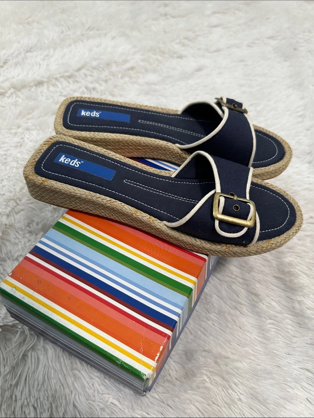 🥕 NWT KEDS Maddy Canvas Sandal
